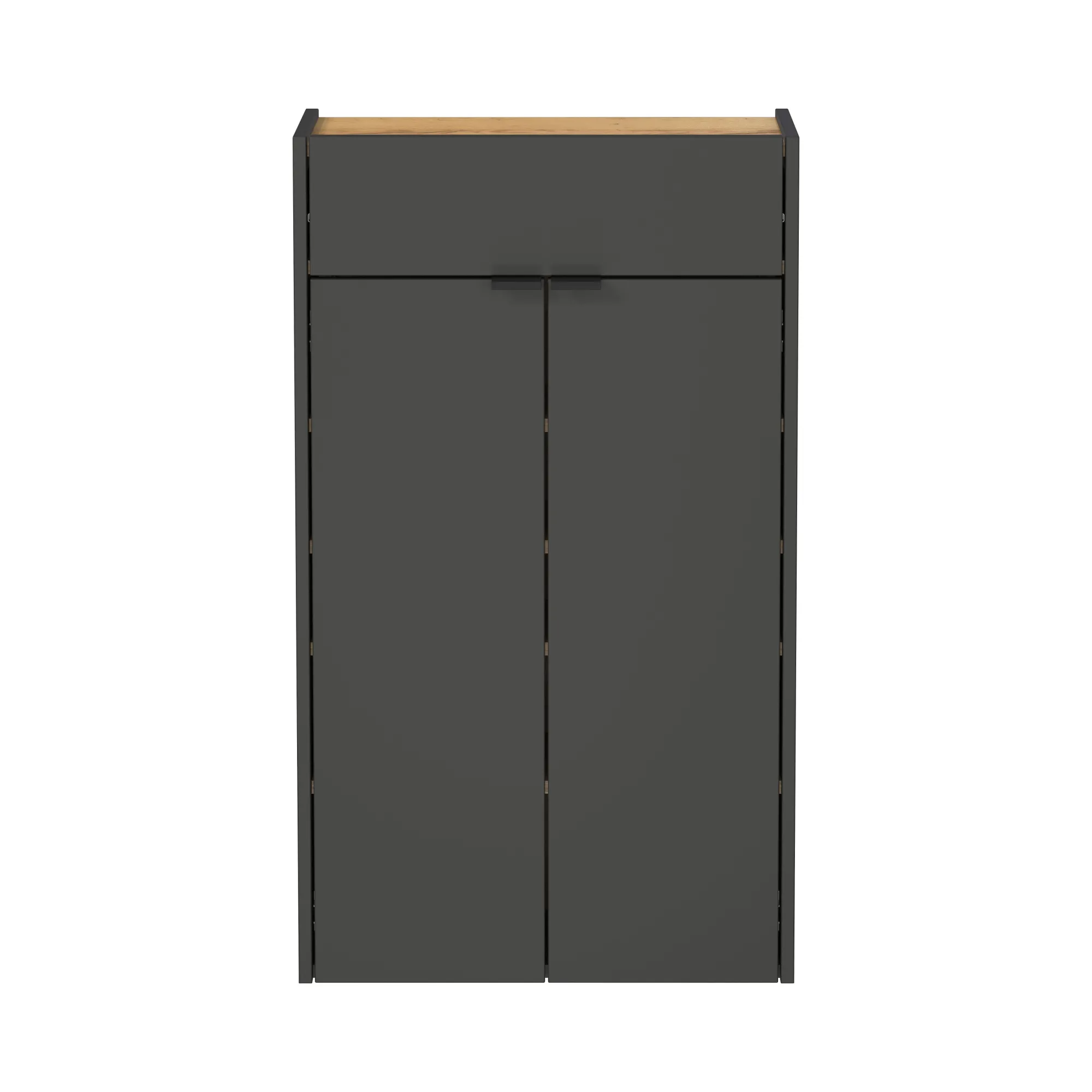 Schoenenkasten|Opbergkasten^Huisenthuis Opbergkast Eleonore 56 cm Grafiet