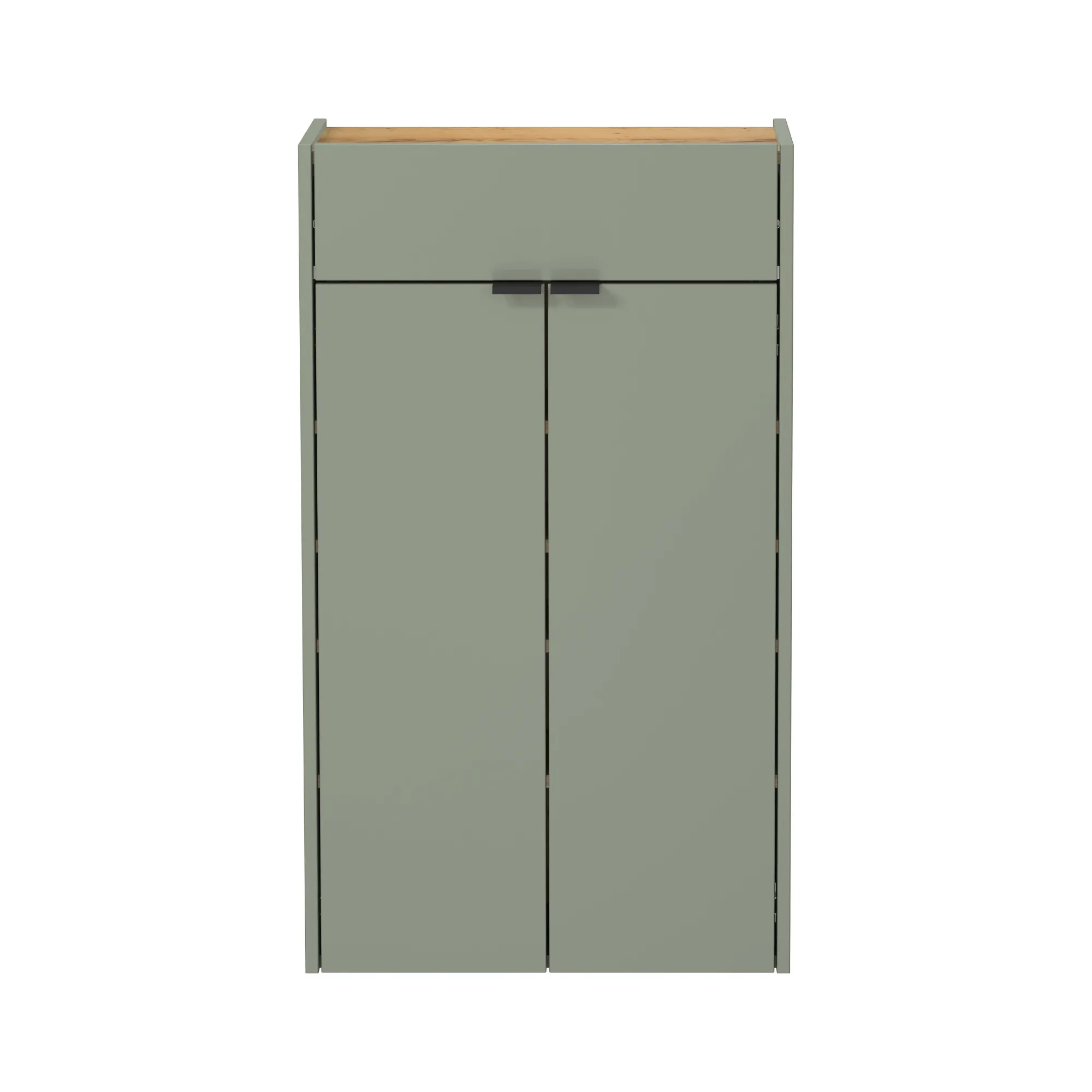Schoenenkasten|Opbergkasten^Huisenthuis Opbergkast Eleonore 56 cm Groen