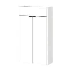Schoenenkasten|Opbergkasten^Huisenthuis Opbergkast Eleonore 56 cm Wit