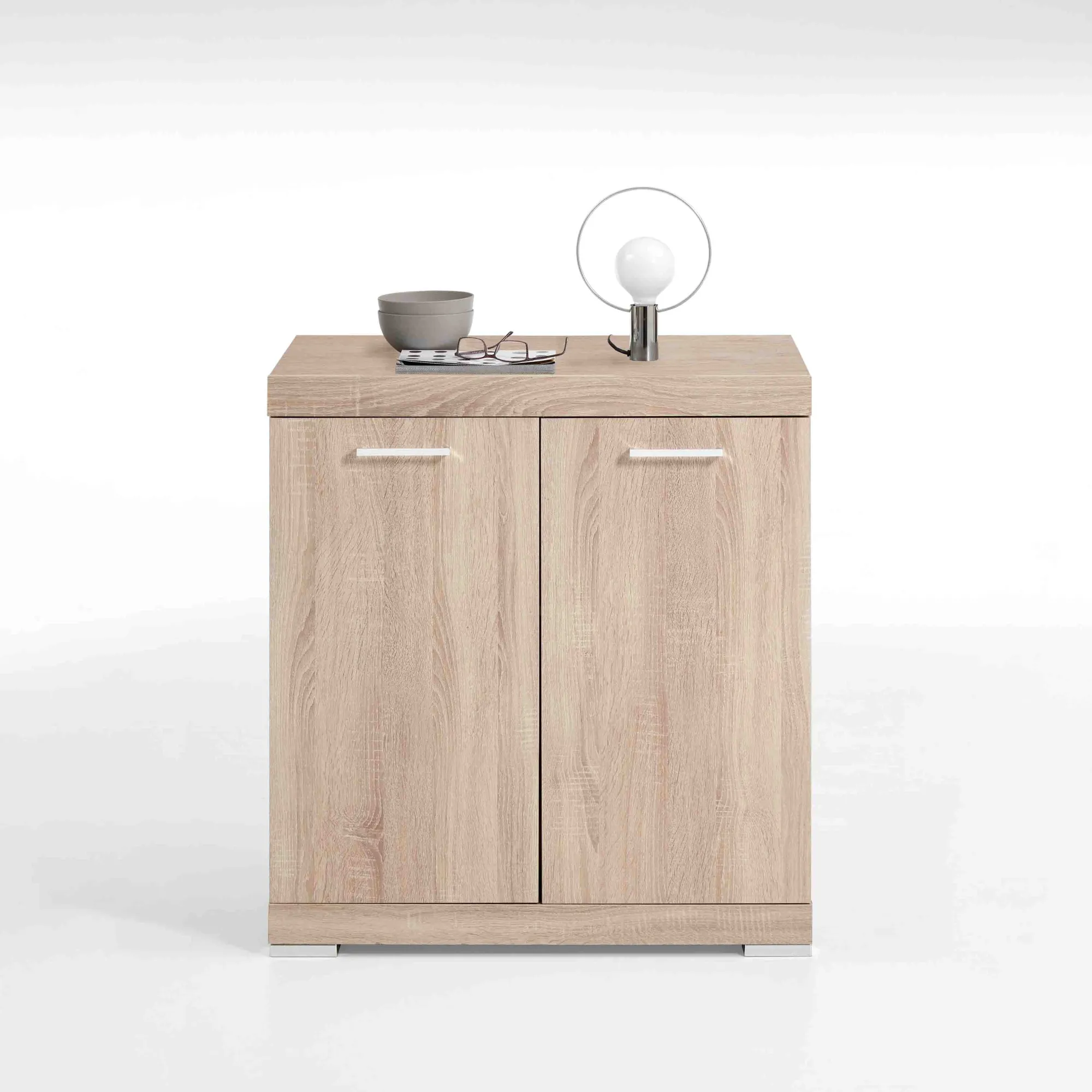 Opbergkasten^Huisenthuis Opbergkast Hermes 80x50x90 cm – 1 Eiken
