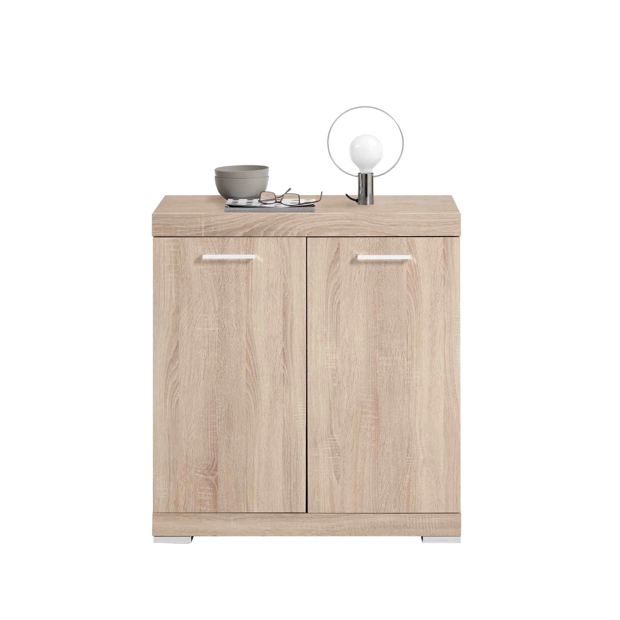 Opbergkasten^Huisenthuis Opbergkast Hermes 80x35x90 cm – 1 Eiken