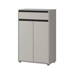 Badkamerkasten|Opbergkasten^Huisenthuis Opbergkast Pula 63 cm Lichtgrijs