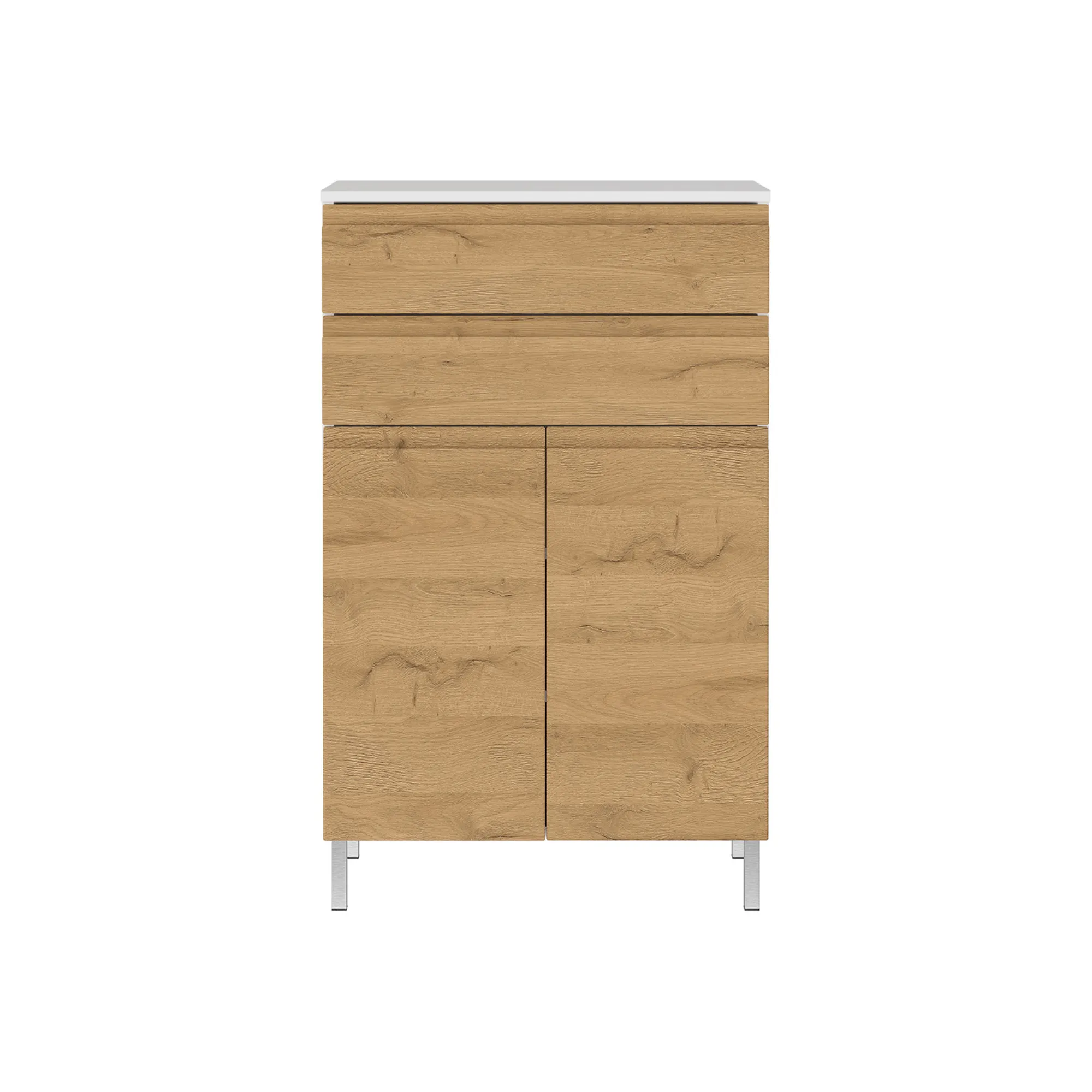 Badkamerkasten^Huisenthuis Opbergkast Samos Eiken 60 cm