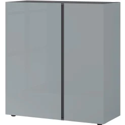 Opbergkasten^Huisenthuis Opbergkast Taranto Grijs-1