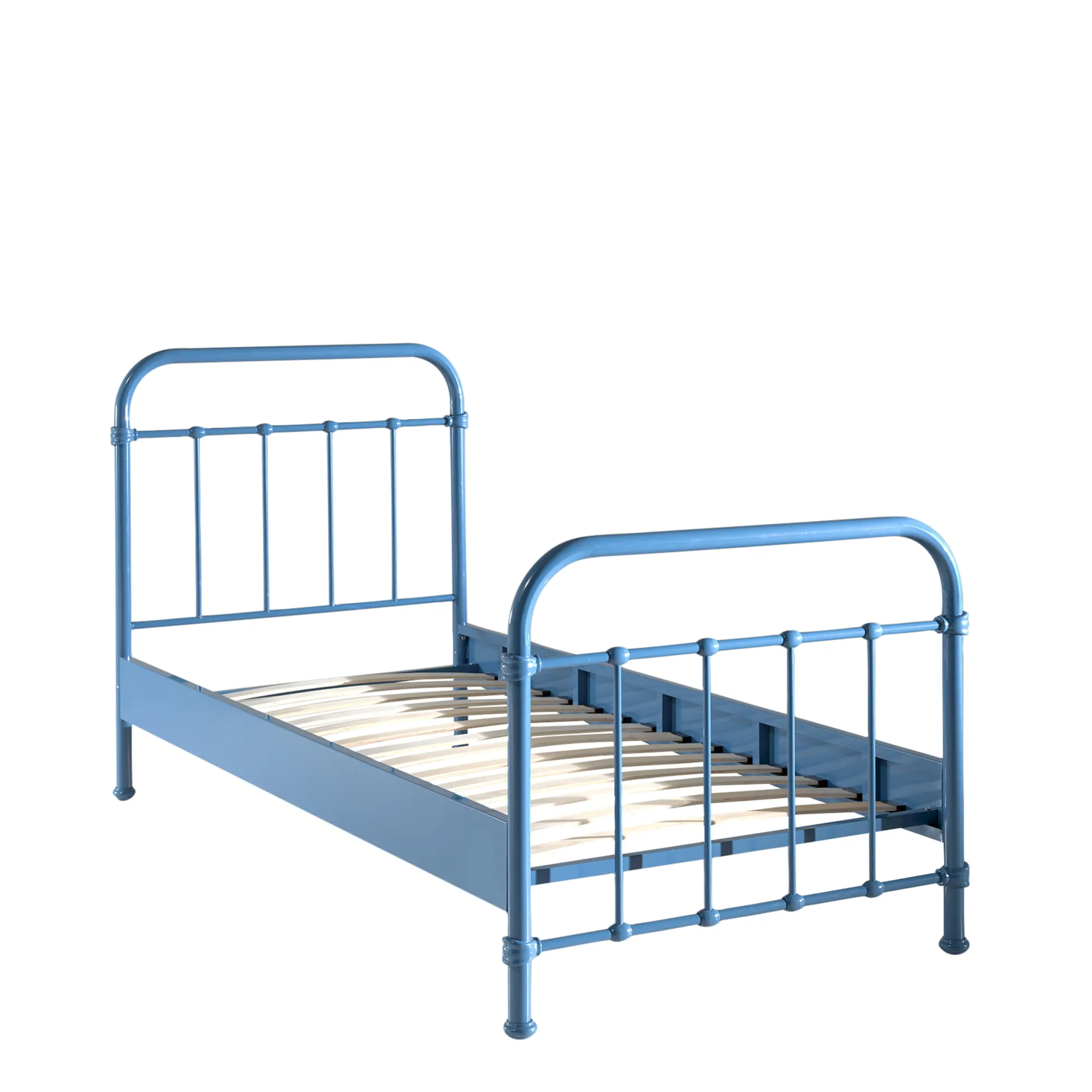Kinderbedden^Huisenthuis 1-Persoonsbed Sam-1B Blauw