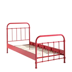 Kinderbedden^Huisenthuis 1-Persoonsbed Sam-1R Rood