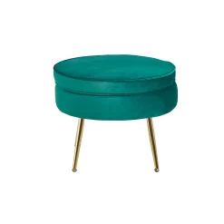 Poefen^Huisenthuis Poef Chanelle Velvet 52 cm Groen