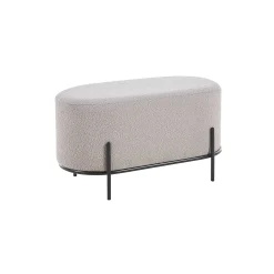 Poefen^Huisenthuis Poef Naomi Bouclé Taupe