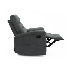 Fauteuils^Huisenthuis Relaxfauteuil Arya Grijs