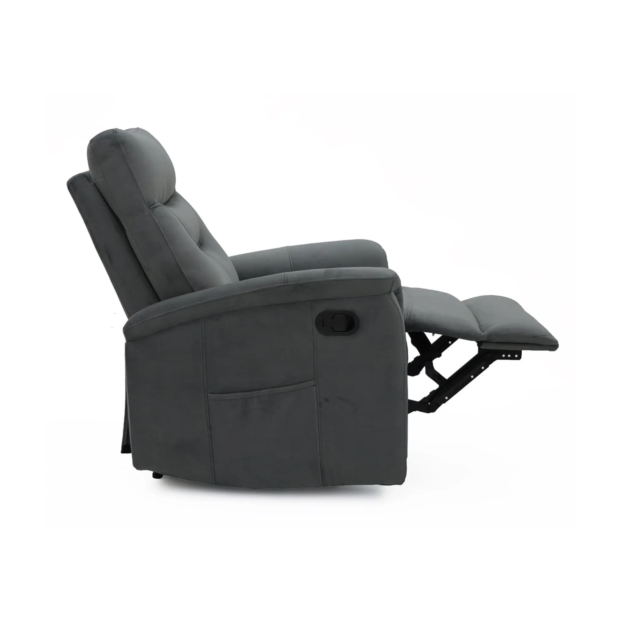 Fauteuils^Huisenthuis Relaxfauteuil Arya Grijs