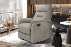 Fauteuils^Huisenthuis Relaxfauteuil Arya Taupe
