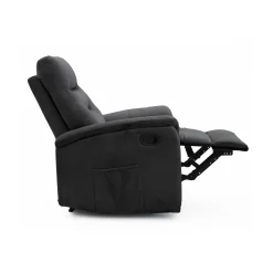 Fauteuils^Huisenthuis Relaxfauteuil Arya Zwart