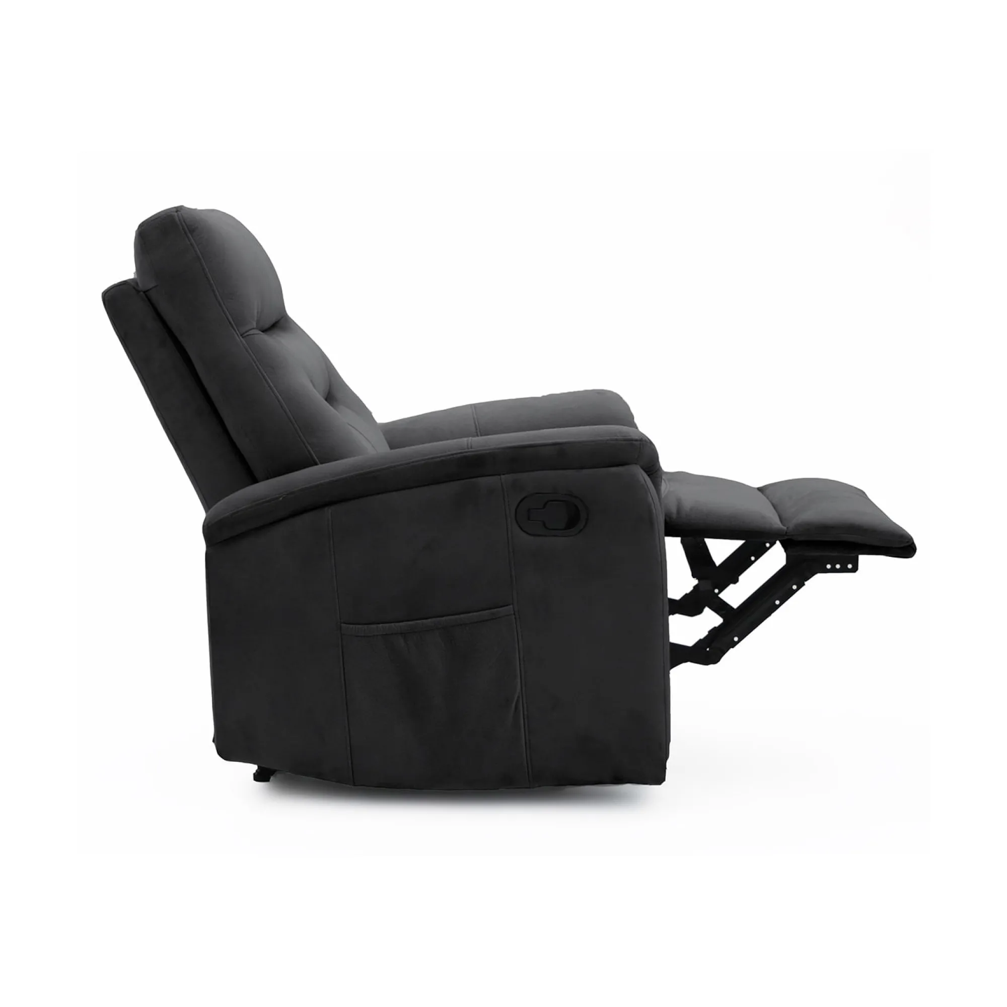 Fauteuils^Huisenthuis Relaxfauteuil Arya Zwart