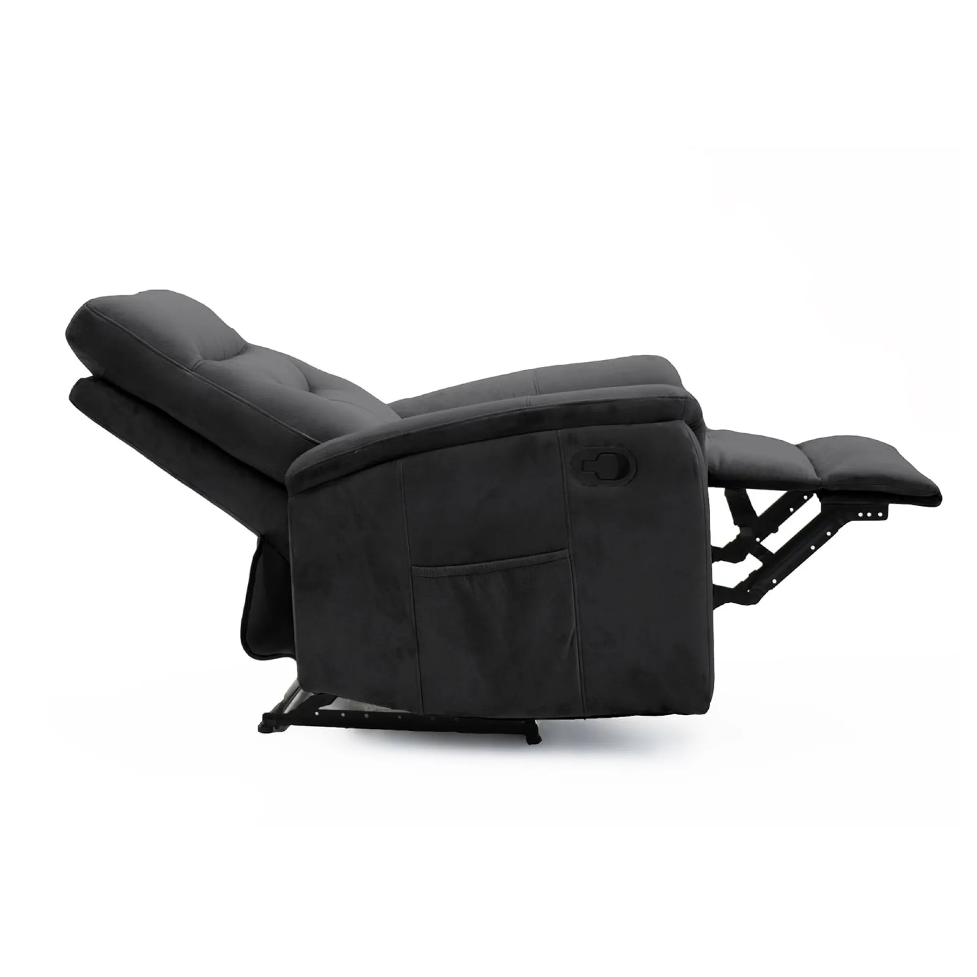 Fauteuils^Huisenthuis Relaxfauteuil Arya Zwart