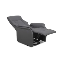 Fauteuils^Huisenthuis Relaxfauteuil Francine Grijs
