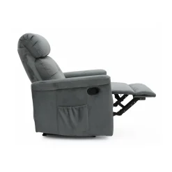 Fauteuils^Huisenthuis Relaxfauteuil Hannelore Grijs