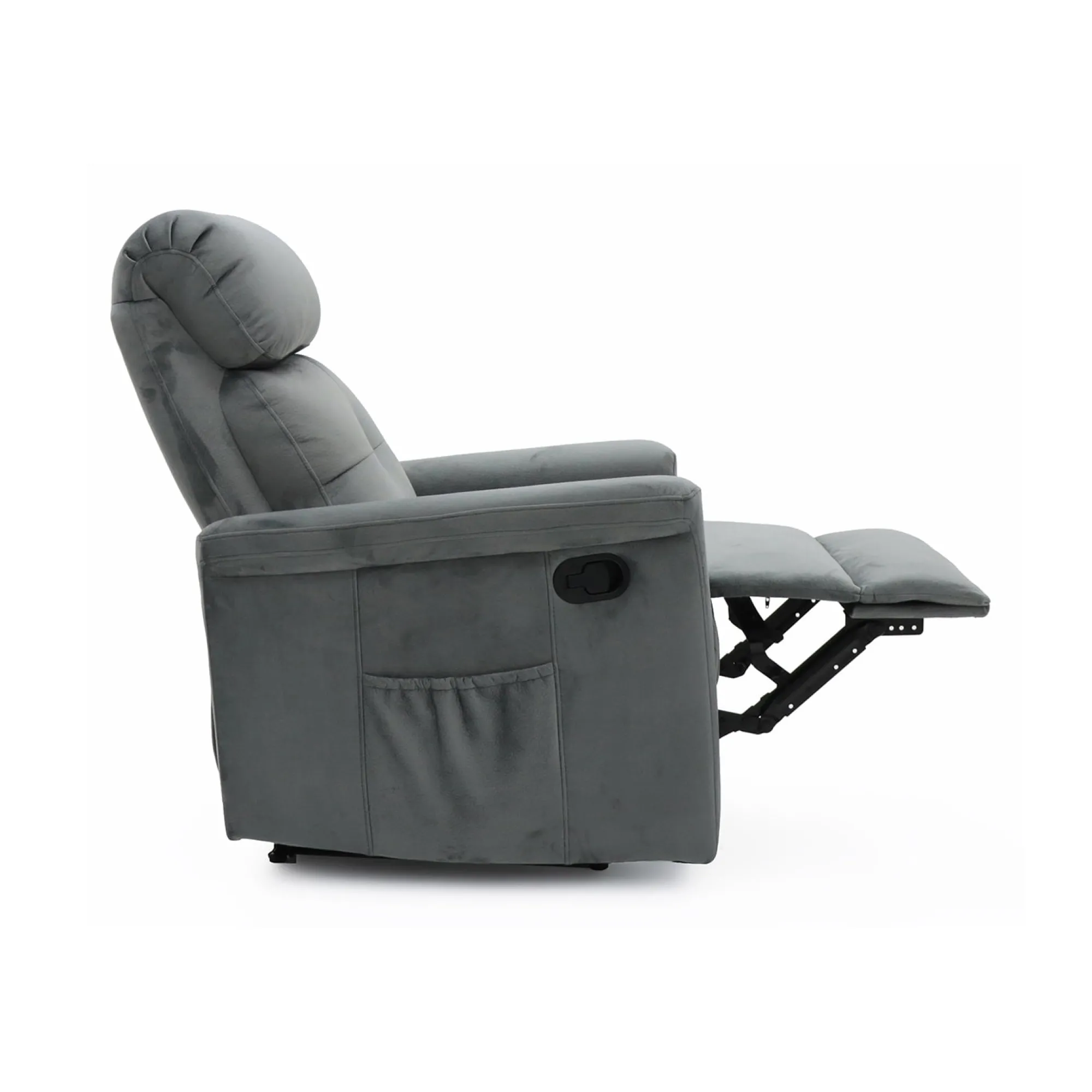 Fauteuils^Huisenthuis Relaxfauteuil Hannelore Grijs