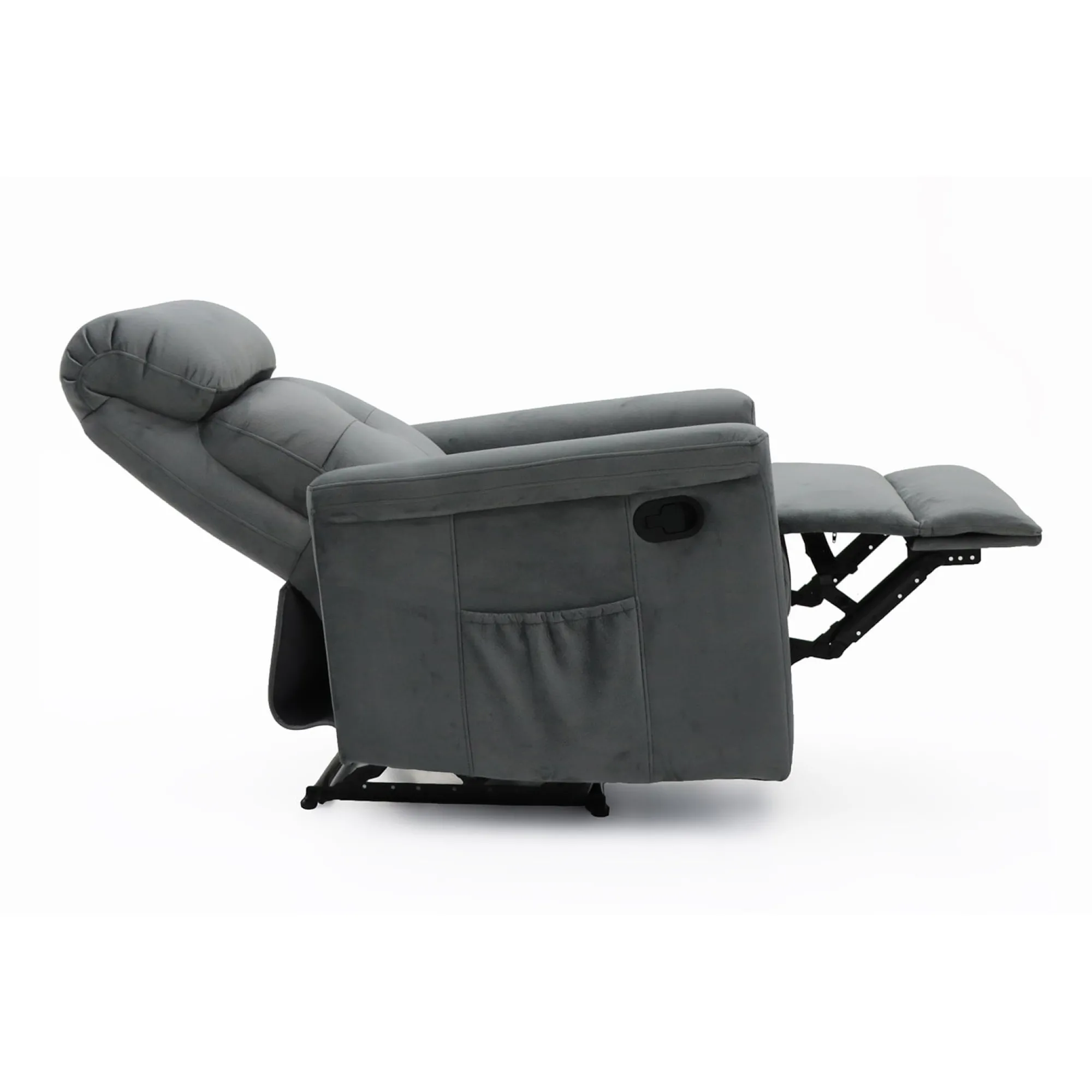 Fauteuils^Huisenthuis Relaxfauteuil Hannelore Grijs