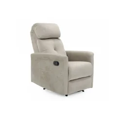 Fauteuils^Huisenthuis Relaxfauteuil Hannelore Taupe