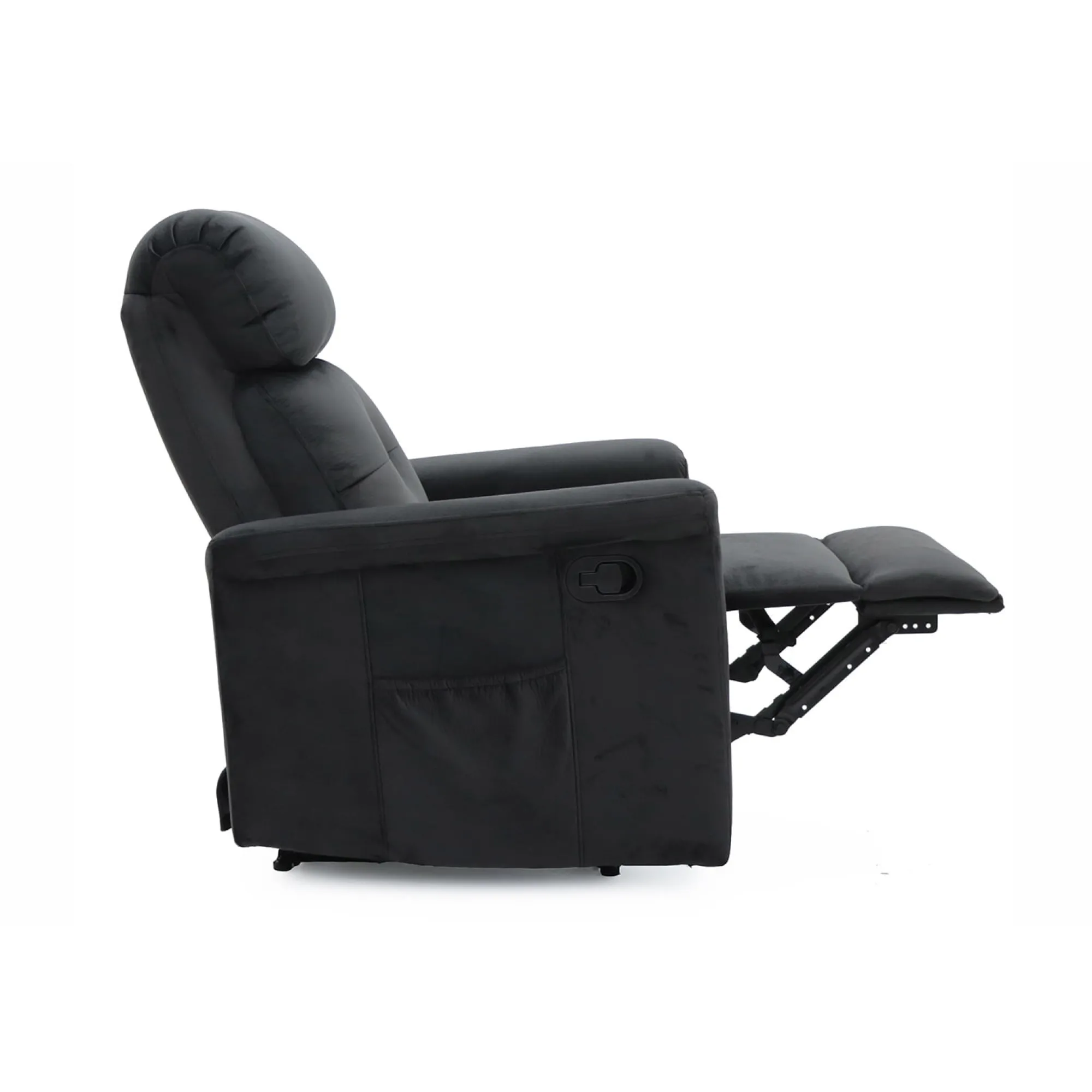 Fauteuils^Huisenthuis Relaxfauteuil Hannelore Zwart