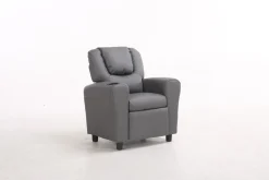 Fauteuils^Huisenthuis Relaxfauteuil Kids Grijs