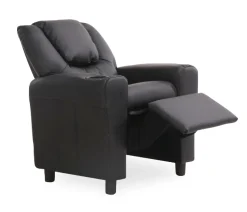 Fauteuils^Huisenthuis Relaxfauteuil Kids Zwart