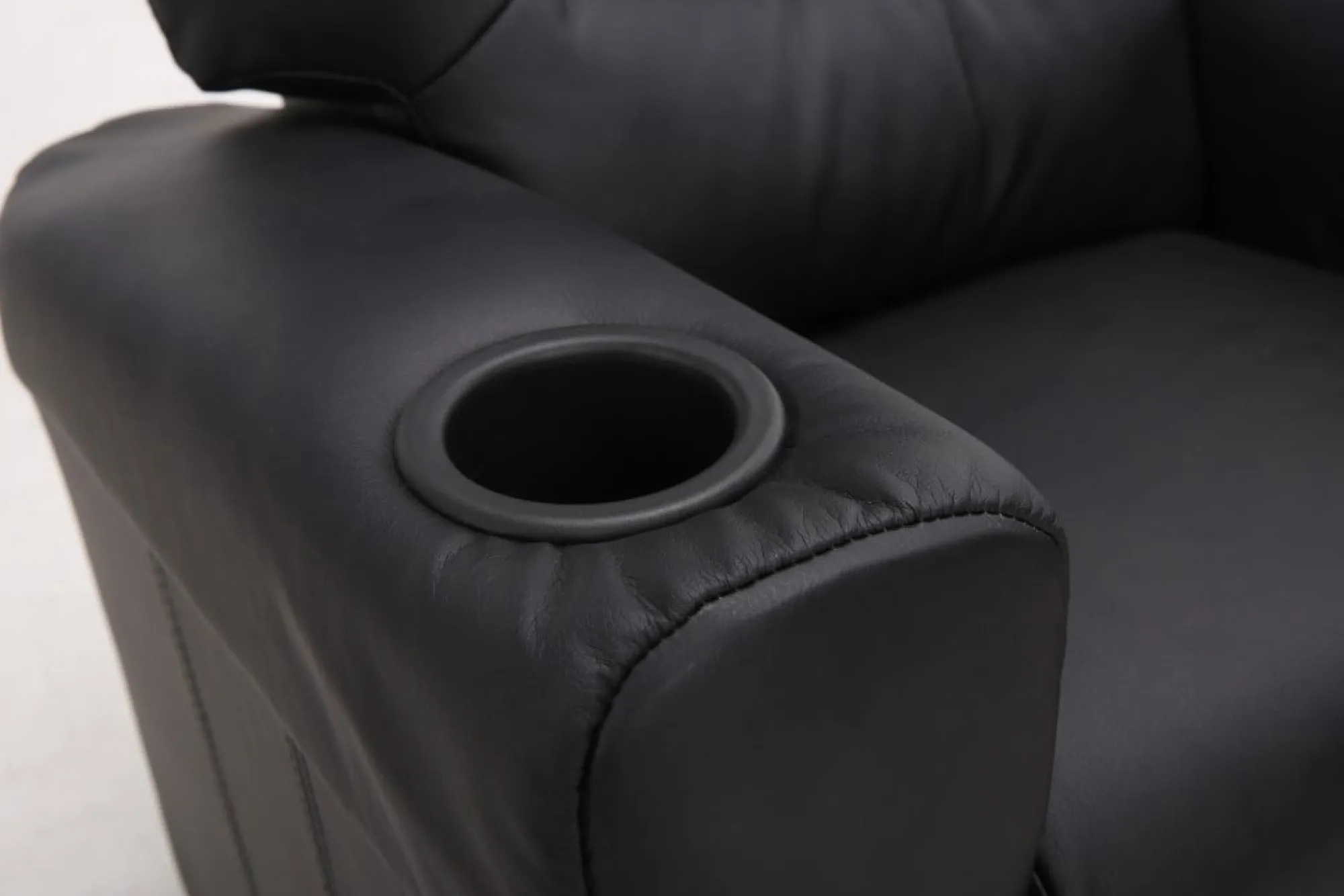 Fauteuils^Huisenthuis Relaxfauteuil Kids Zwart