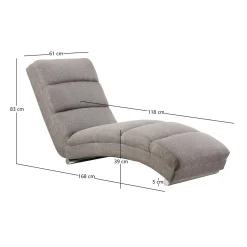 Fauteuils^Huisenthuis Relaxfauteuil Maeve Grijs