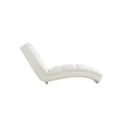 Fauteuils^Huisenthuis Relaxfauteuil Maeve Kunstleer Wit