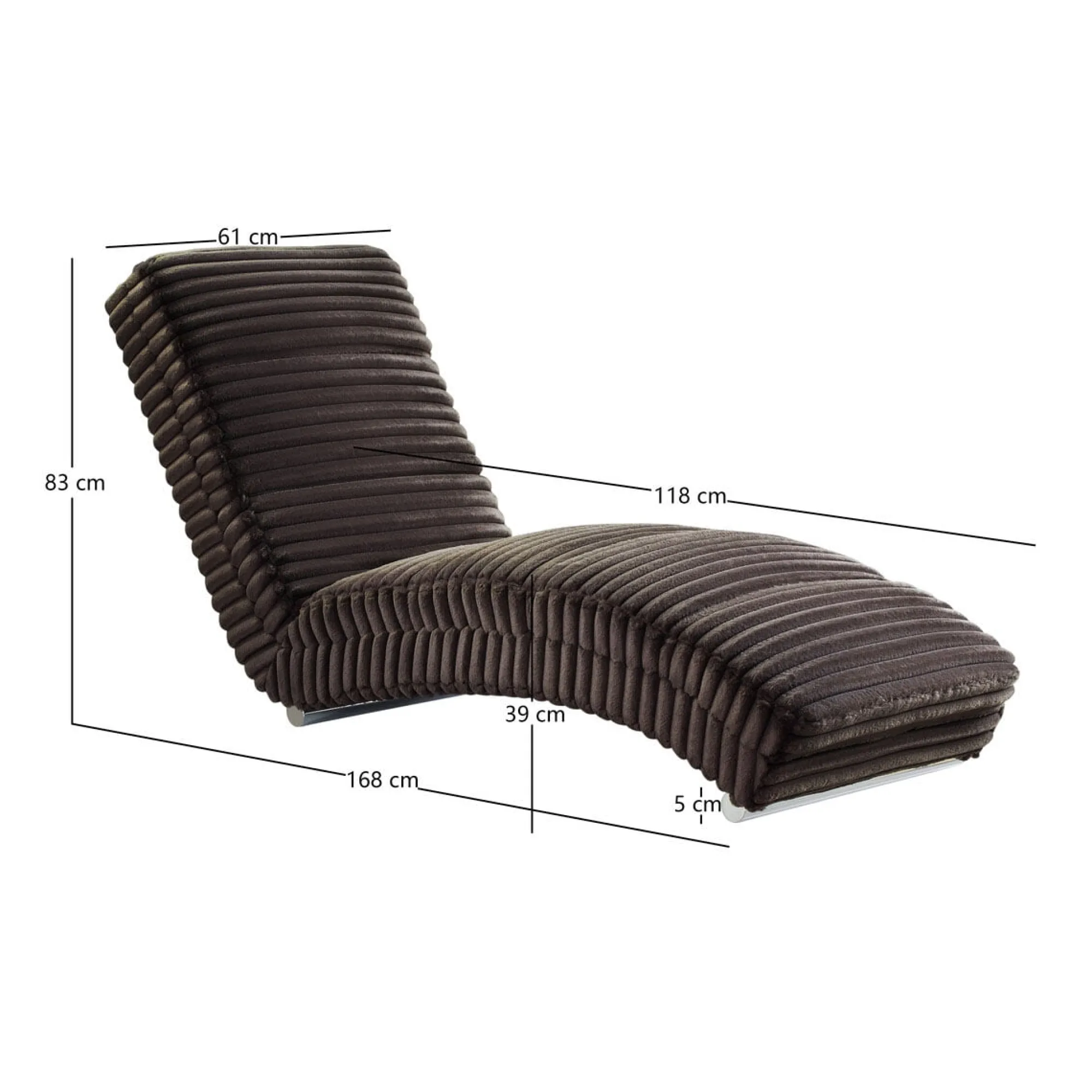 Fauteuils^Huisenthuis Relaxfauteuil Maeve Zwart