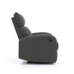 Fauteuils^Huisenthuis Relaxfauteuil Myrthe Grijs