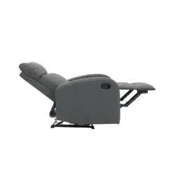Fauteuils^Huisenthuis Relaxfauteuil Myrthe Zwart
