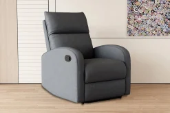 Fauteuils^Huisenthuis Relaxfauteuil Myrthe Zwart