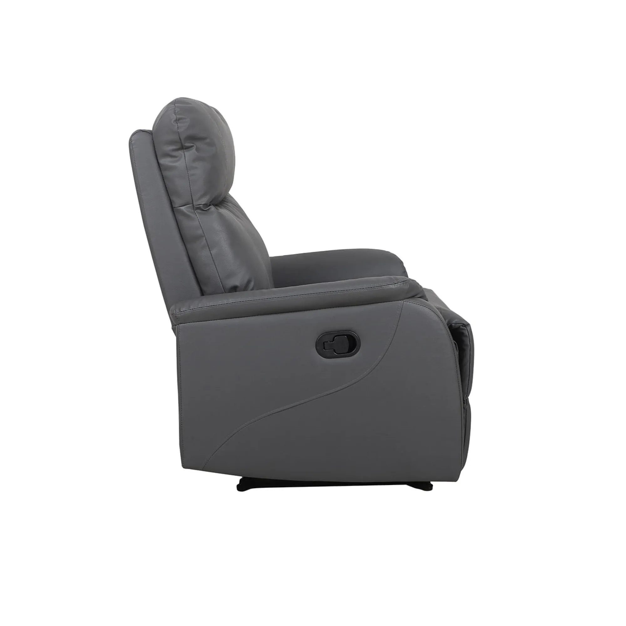 Fauteuils^Huisenthuis Relaxfauteuil Sascha Grijs
