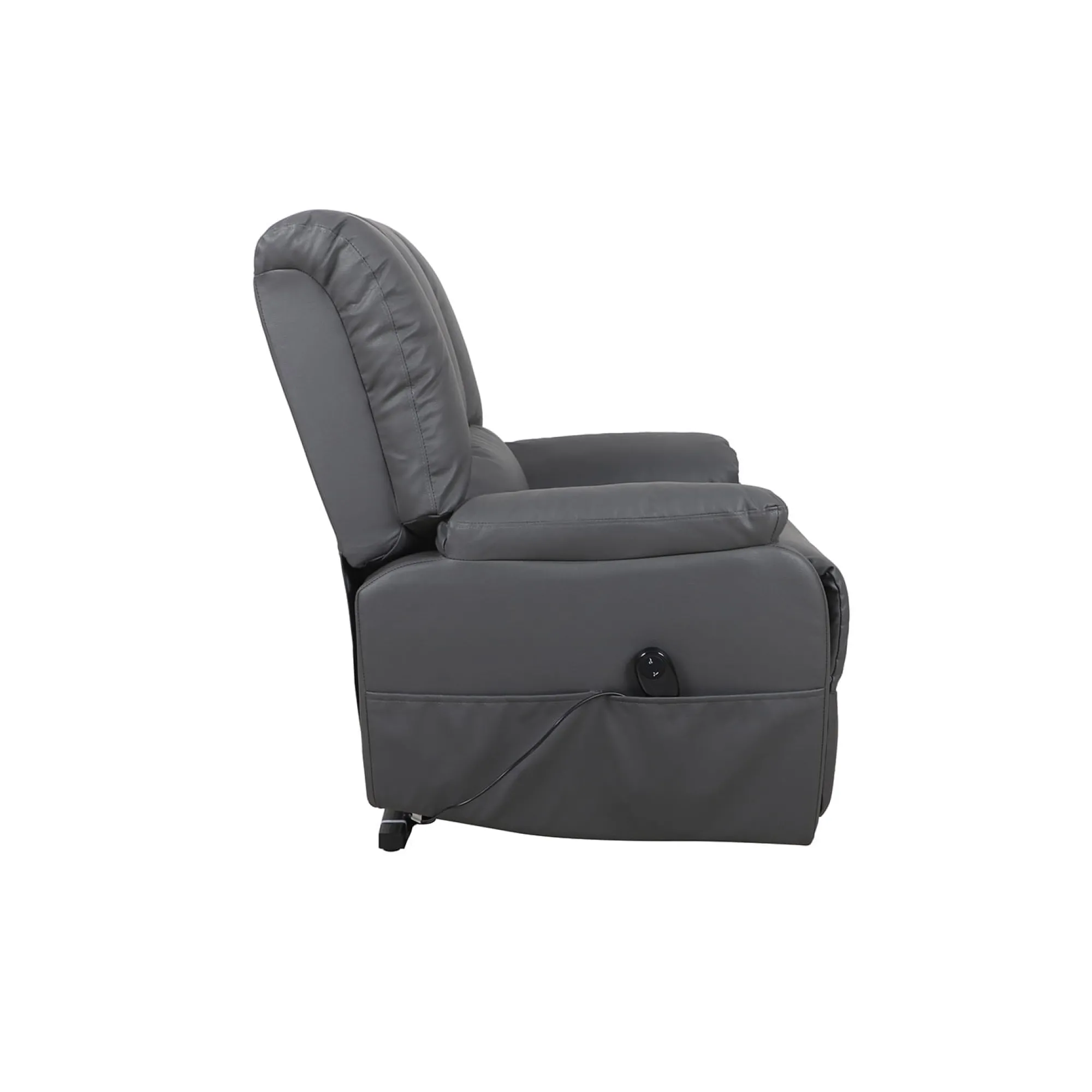 Fauteuils^Huisenthuis Relaxfauteuil Yvon Grijs