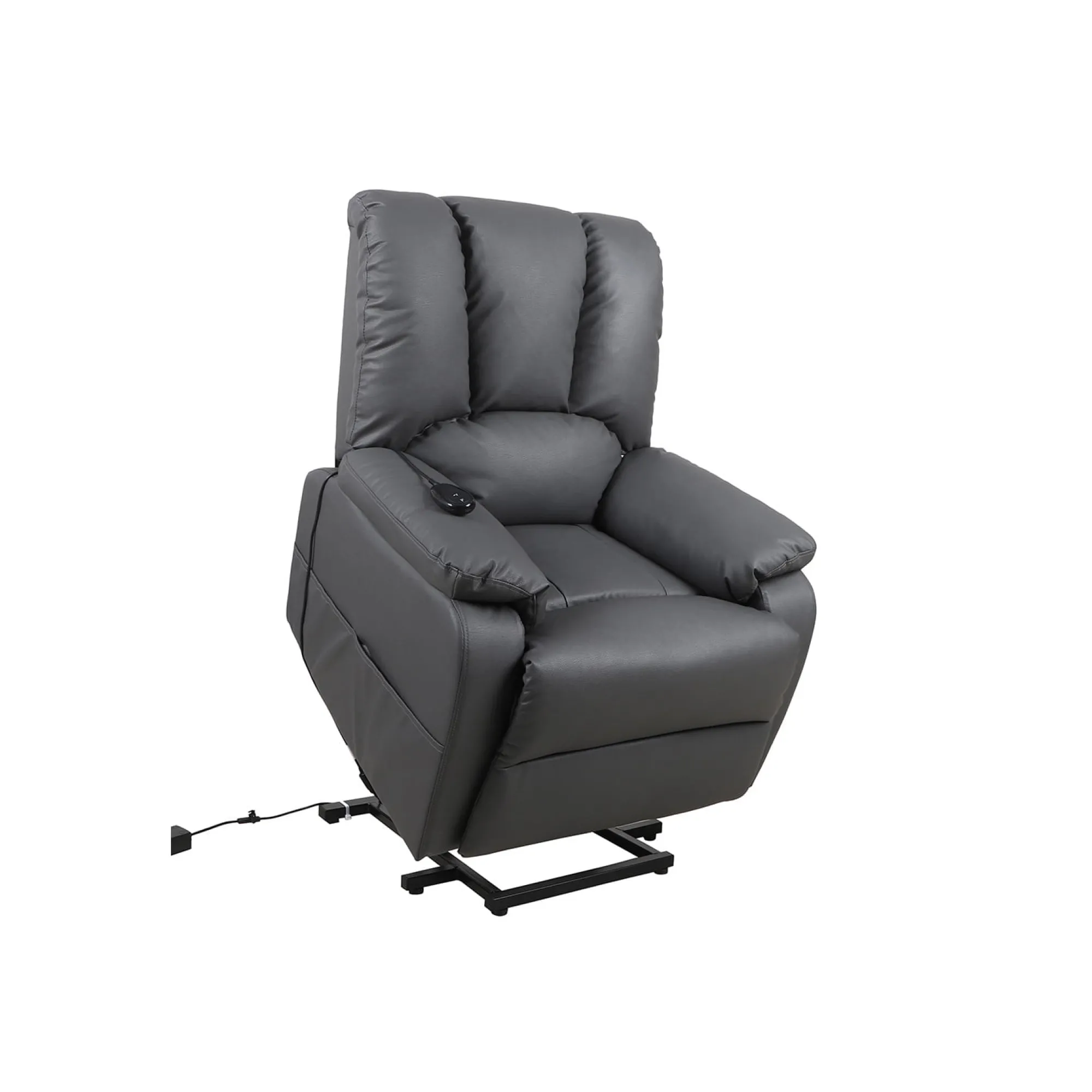 Fauteuils^Huisenthuis Relaxfauteuil Yvon Grijs