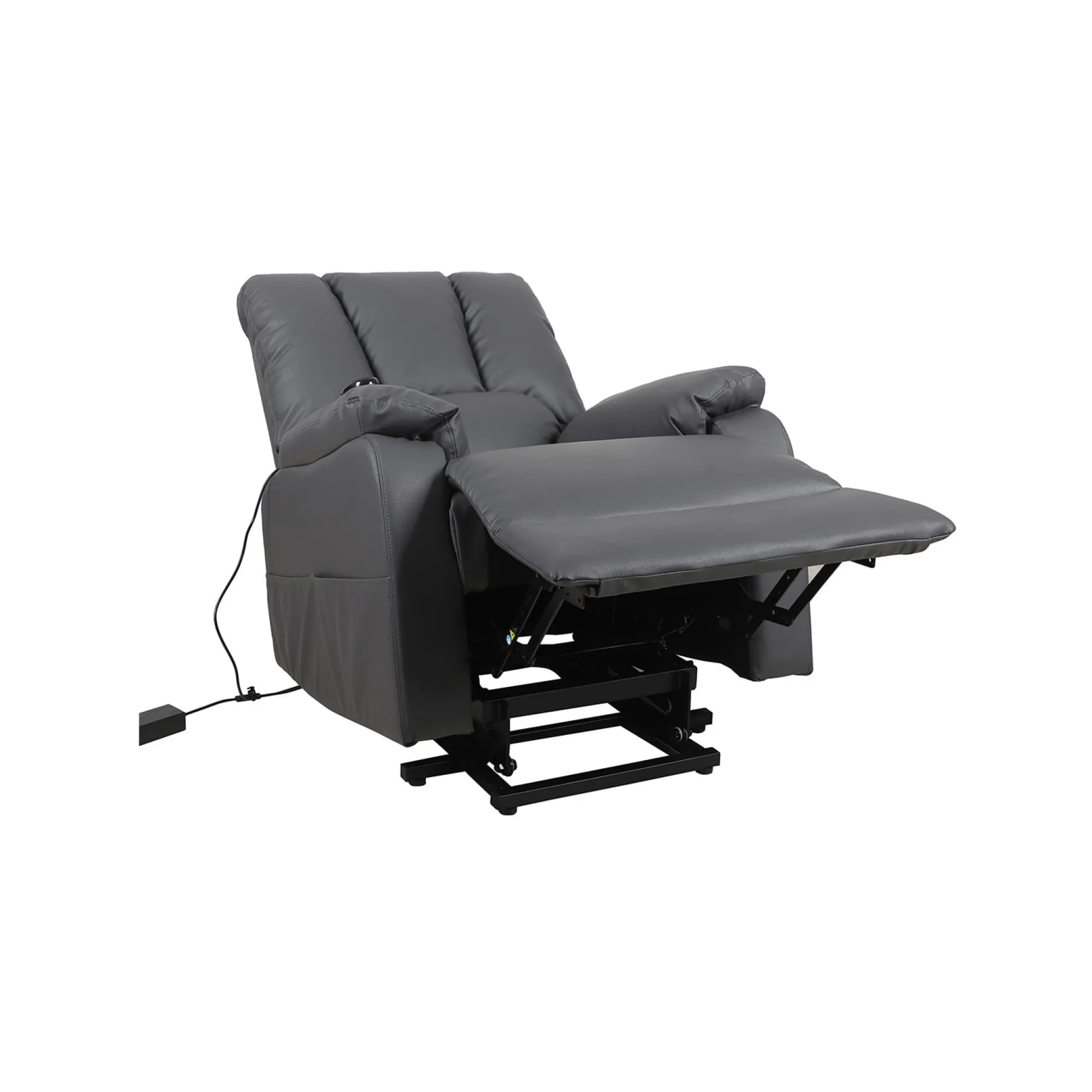 Fauteuils^Huisenthuis Relaxfauteuil Yvon Grijs