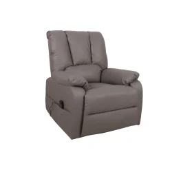 Fauteuils^Huisenthuis Relaxfauteuil Yvon Taupe