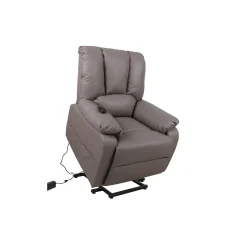 Fauteuils^Huisenthuis Relaxfauteuil Yvon Taupe