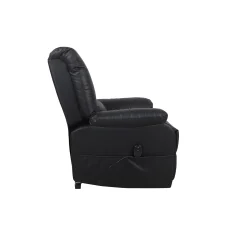 Fauteuils^Huisenthuis Relaxfauteuil Yvon Zwart