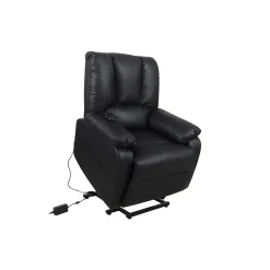 Fauteuils^Huisenthuis Relaxfauteuil Yvon Zwart