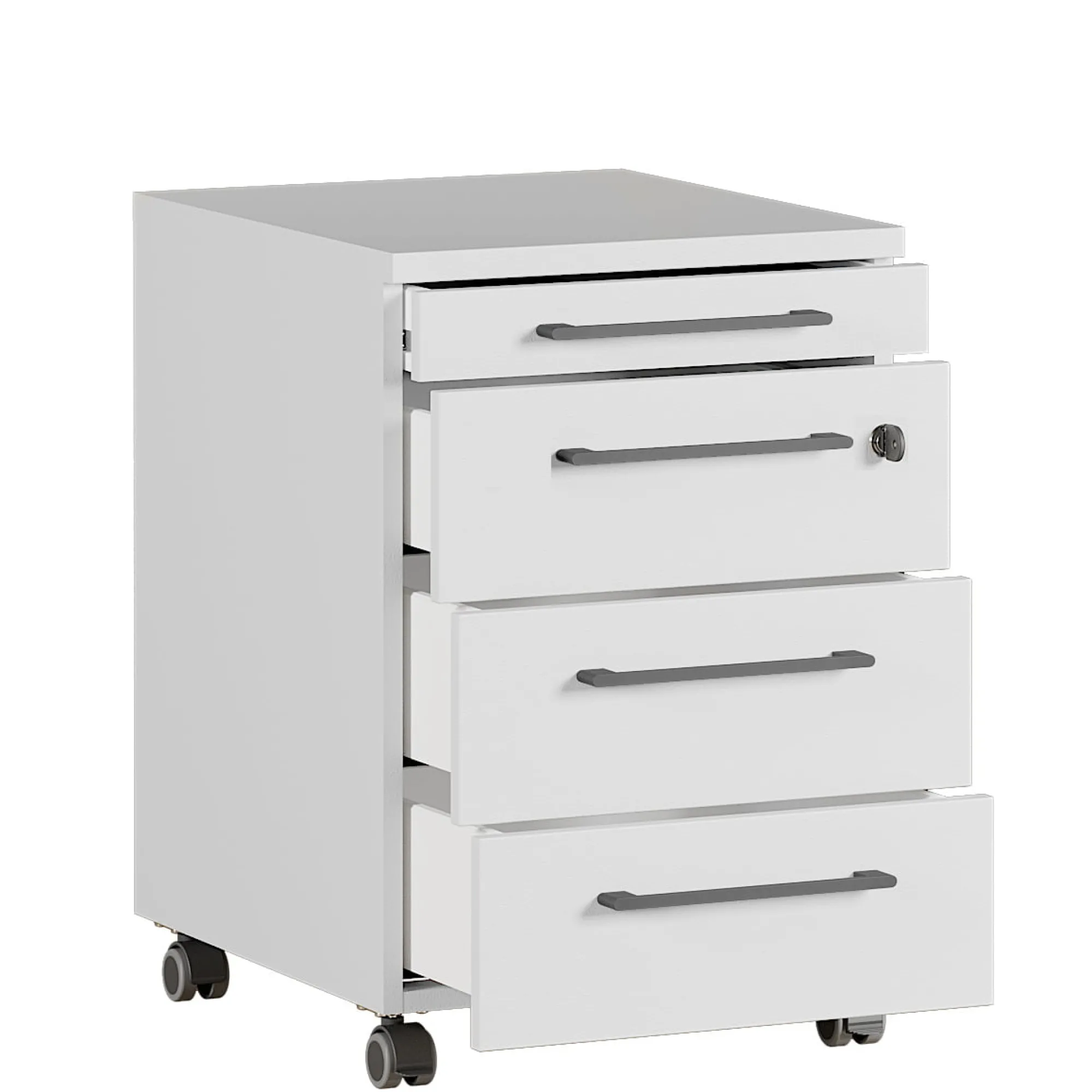 Ladeblokken^Huisenthuis Rolcontainer Ergonoma Licht Grijs