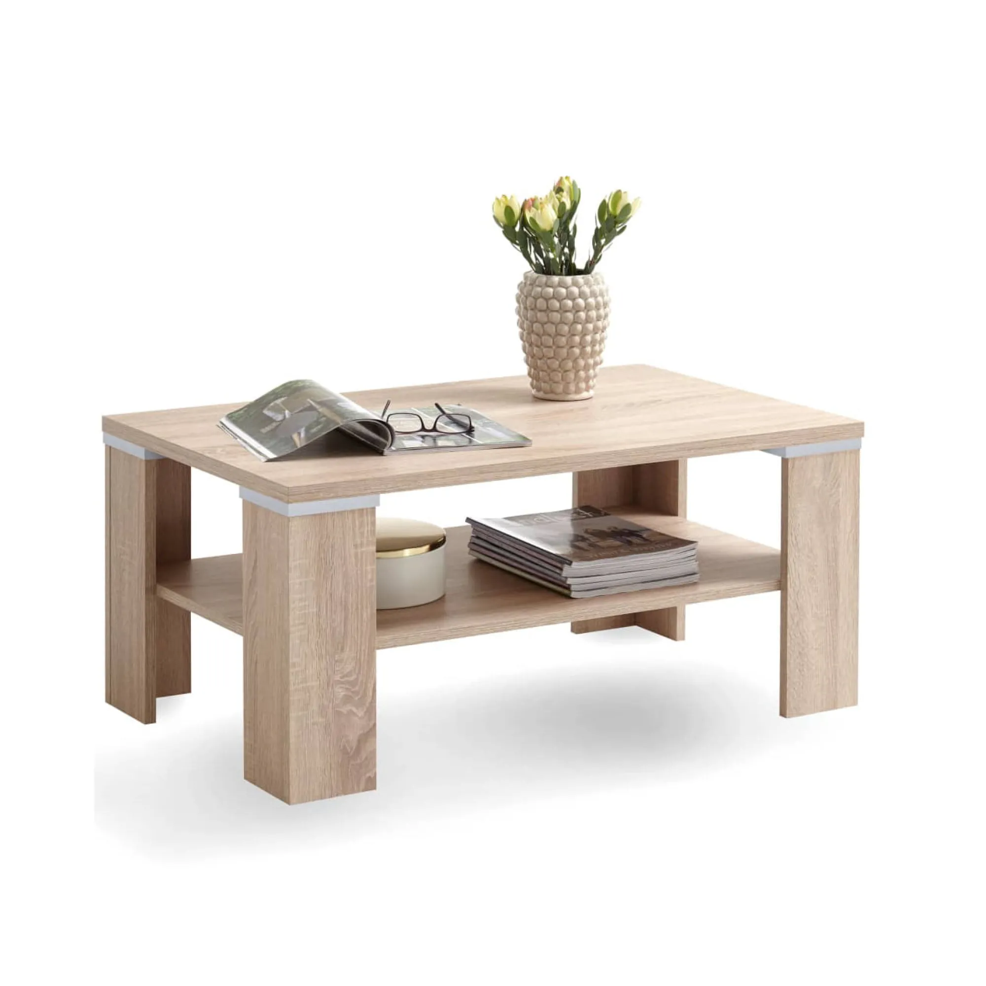Salontafels^Huisenthuis Salontafel Alaska Eiken