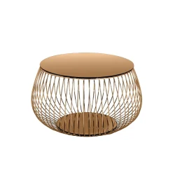 Salontafels^Huisenthuis Salontafel Alisa Rose-Goud