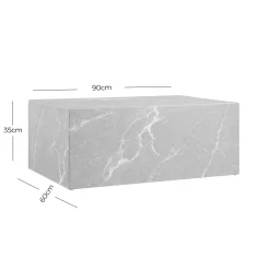 Salontafels^Huisenthuis Salontafel Bodi Grijs