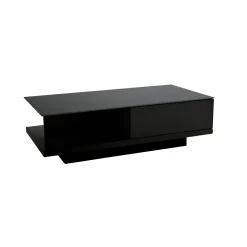 Salontafels^Huisenthuis Salontafel Caminha Hoogglans Zwart