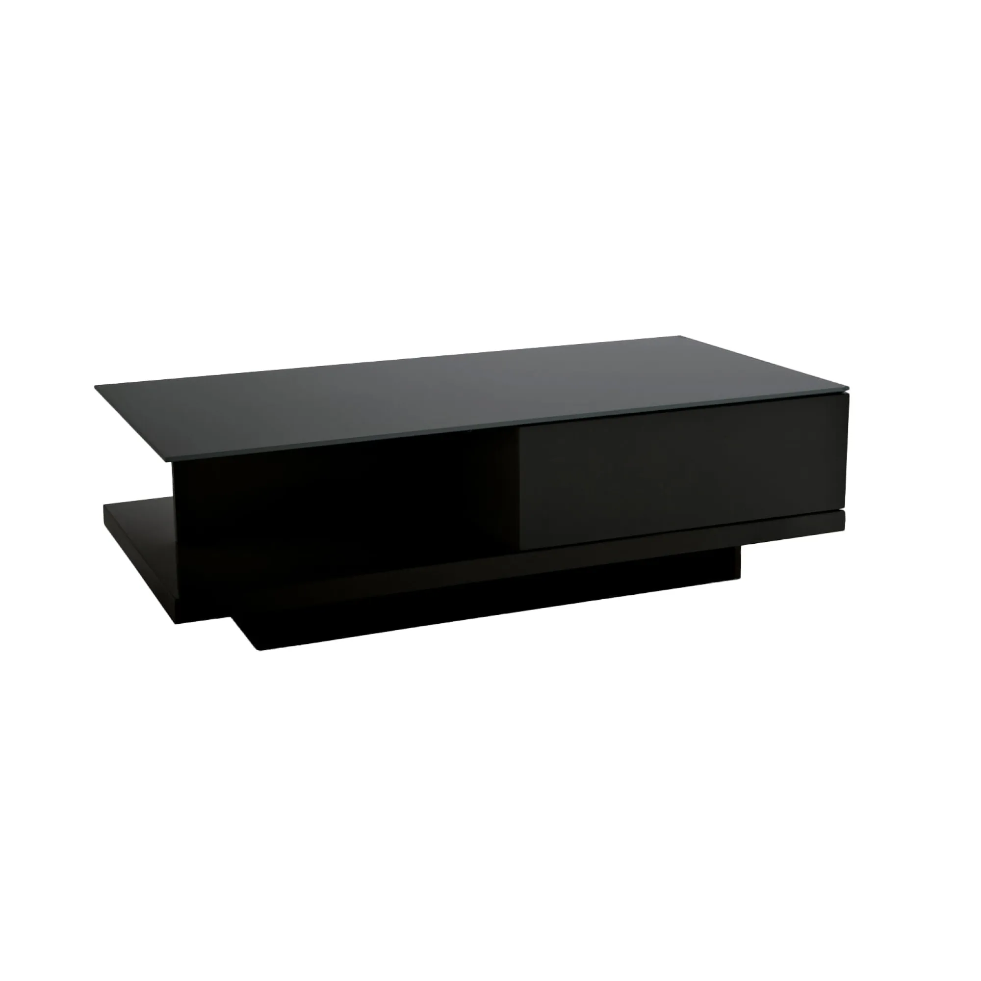 Salontafels^Huisenthuis Salontafel Caminha Hoogglans Zwart