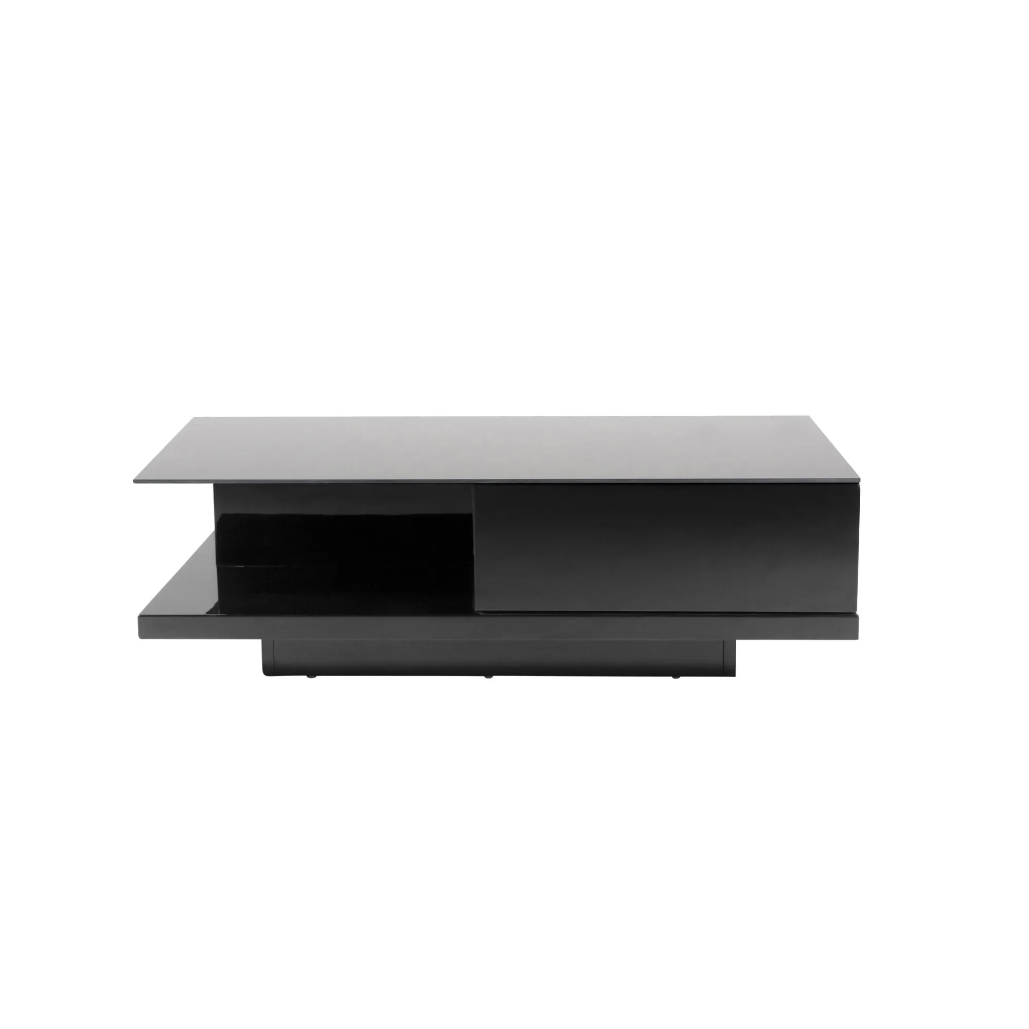 Salontafels^Huisenthuis Salontafel Caminha Hoogglans Zwart