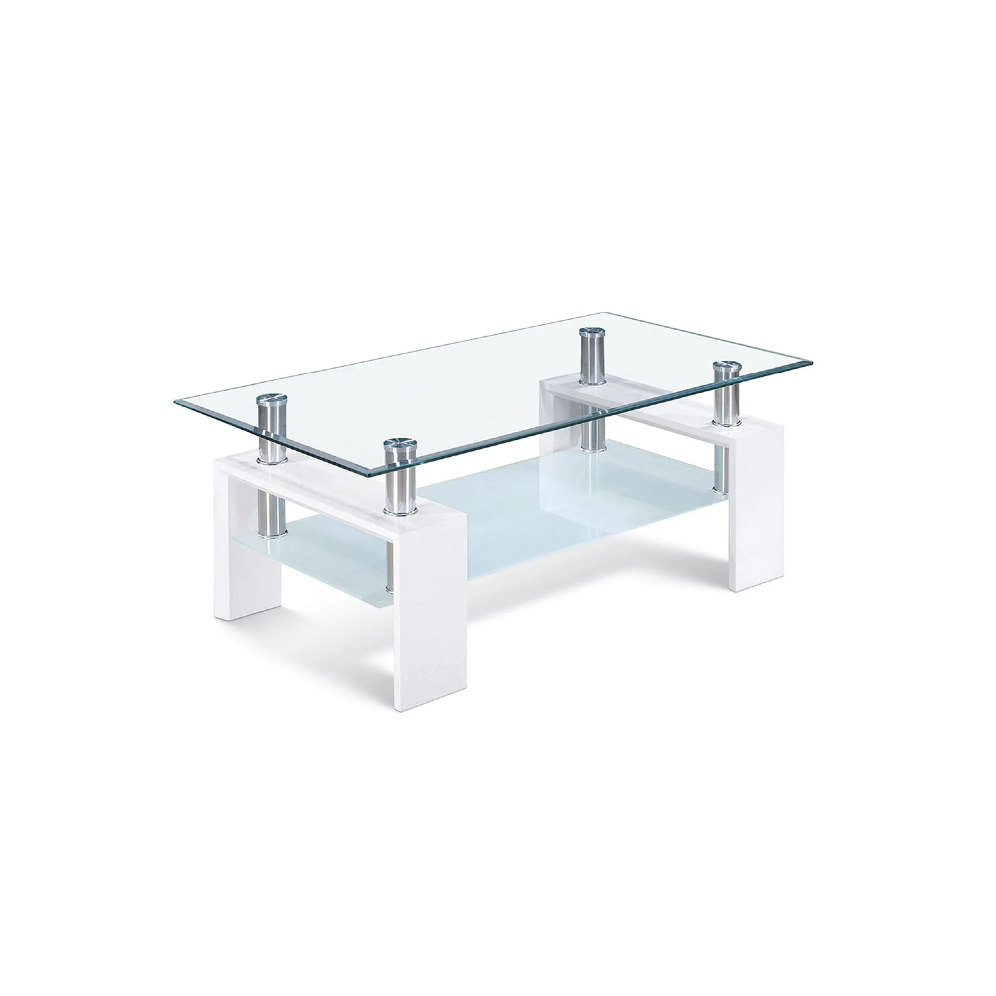 Salontafels^Huisenthuis Salontafel Debby Wit