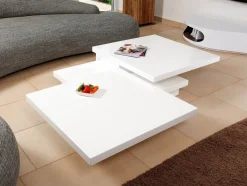 Salontafels^Huisenthuis Salontafel Gina Hoogglans Wit